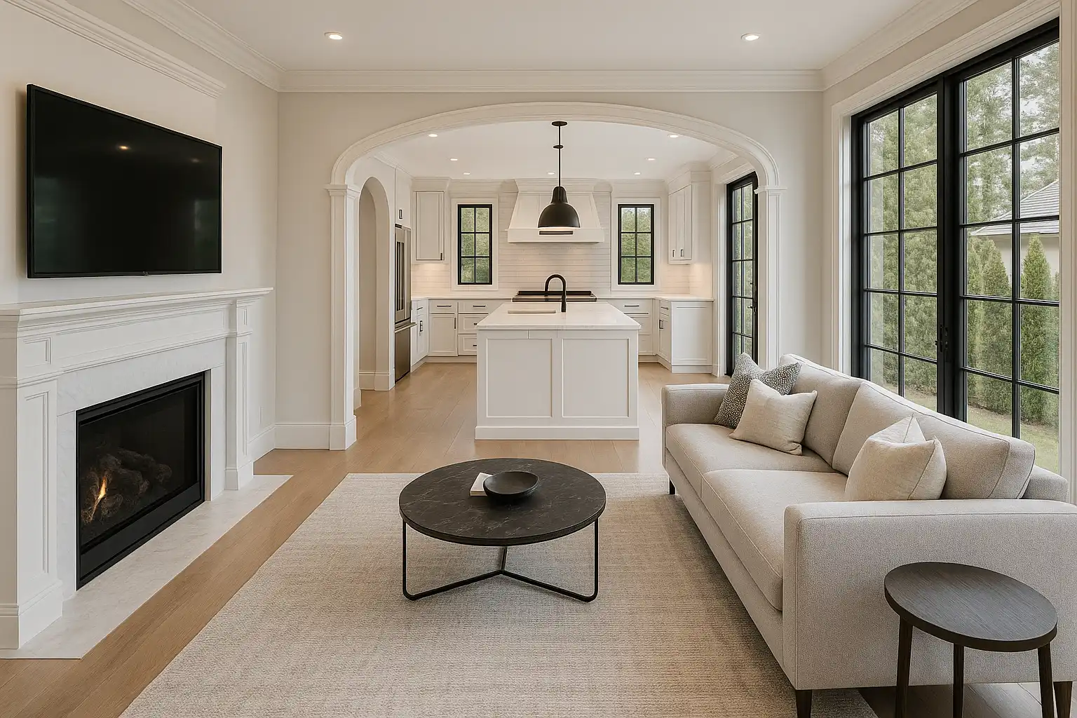 Custom kitchen renovation West Vancouver