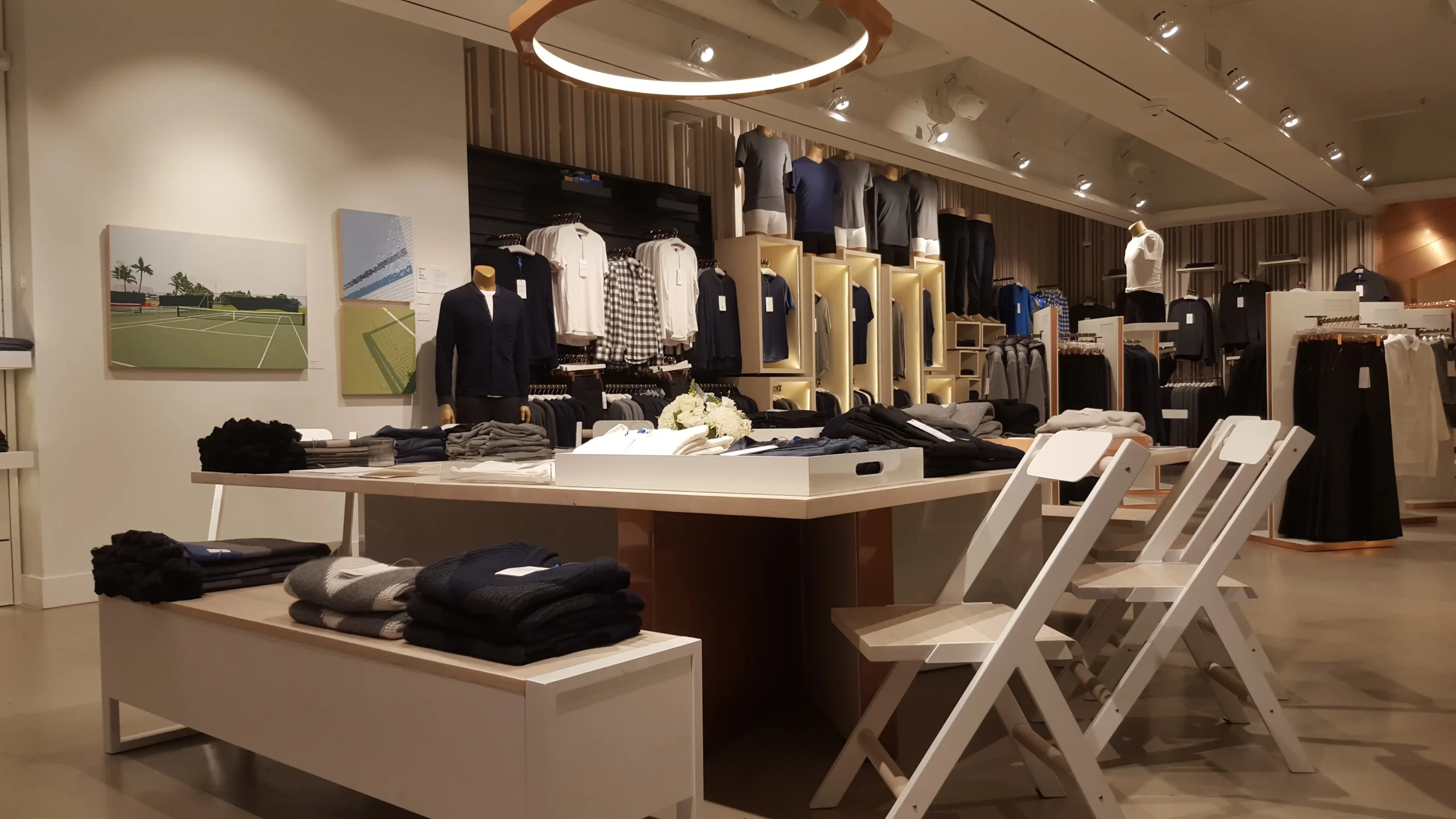 retail tenant improvement in downtown Vancouver.